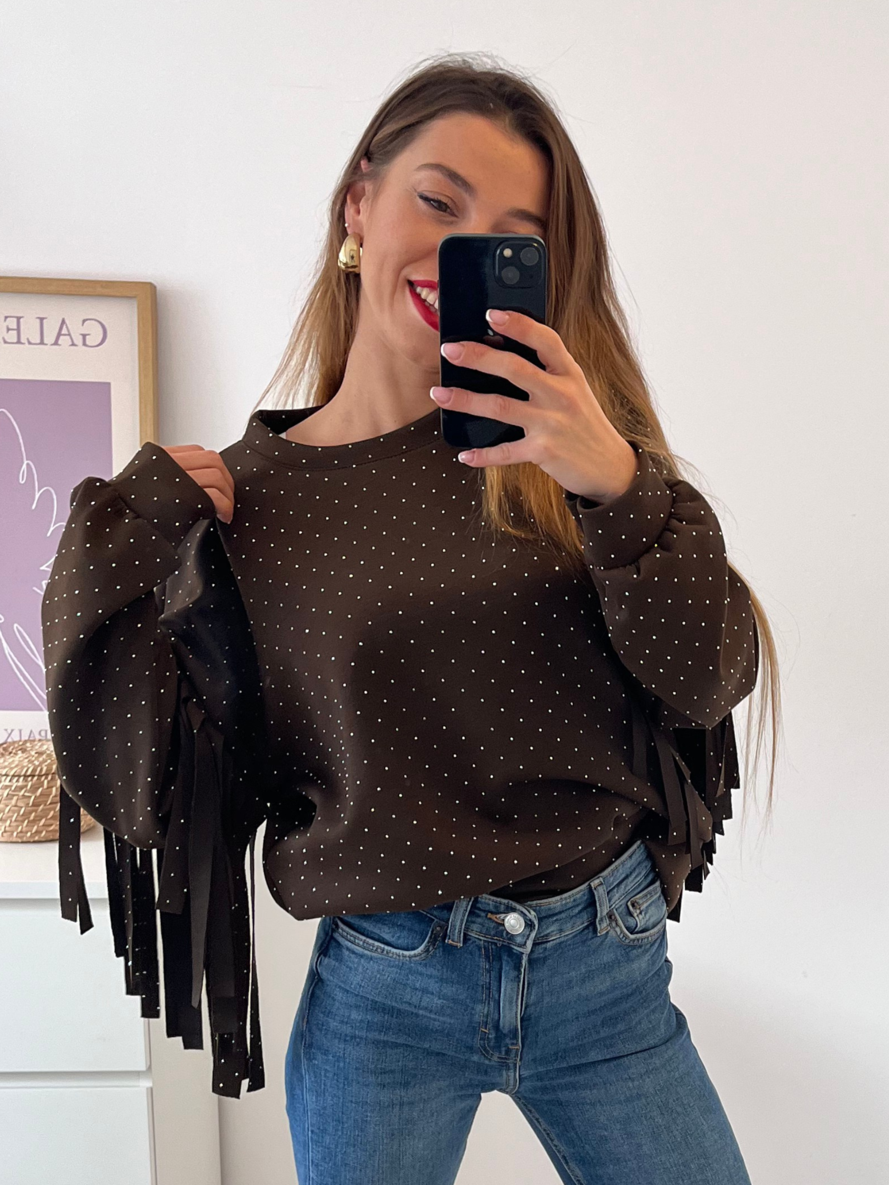 JERSEY DALIA MARRÓN