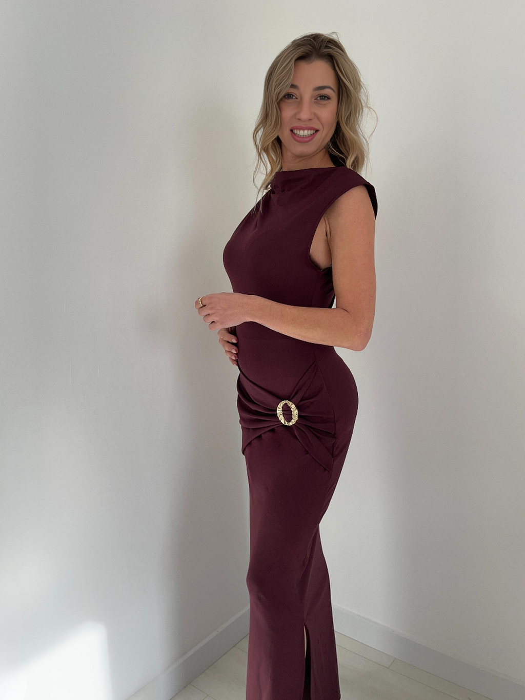 VESTIDO ATENEA BURDEO