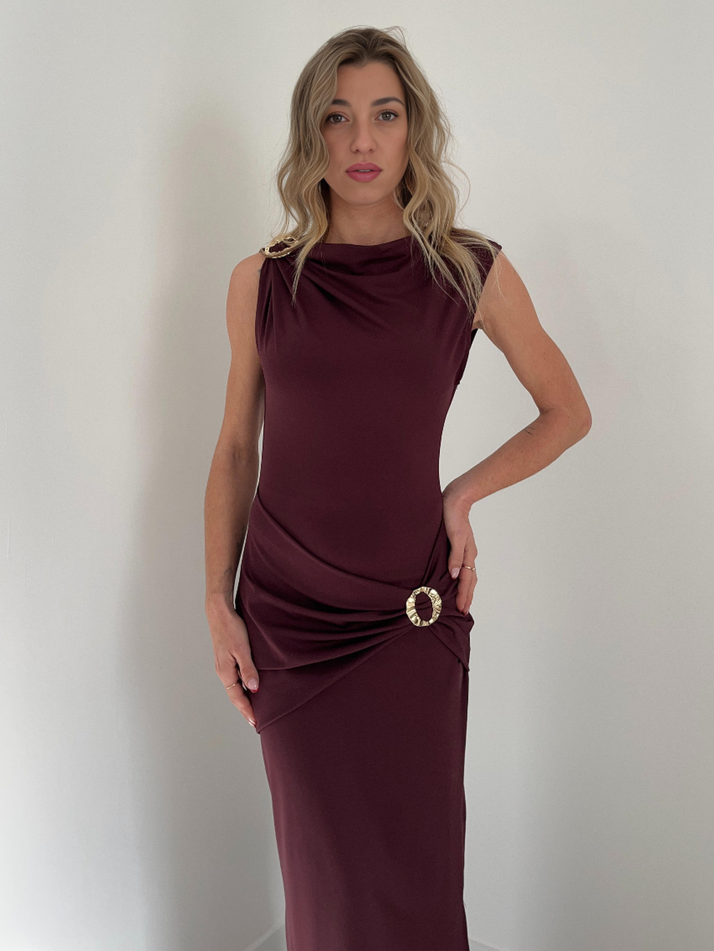 VESTIDO ATENEA BURDEO