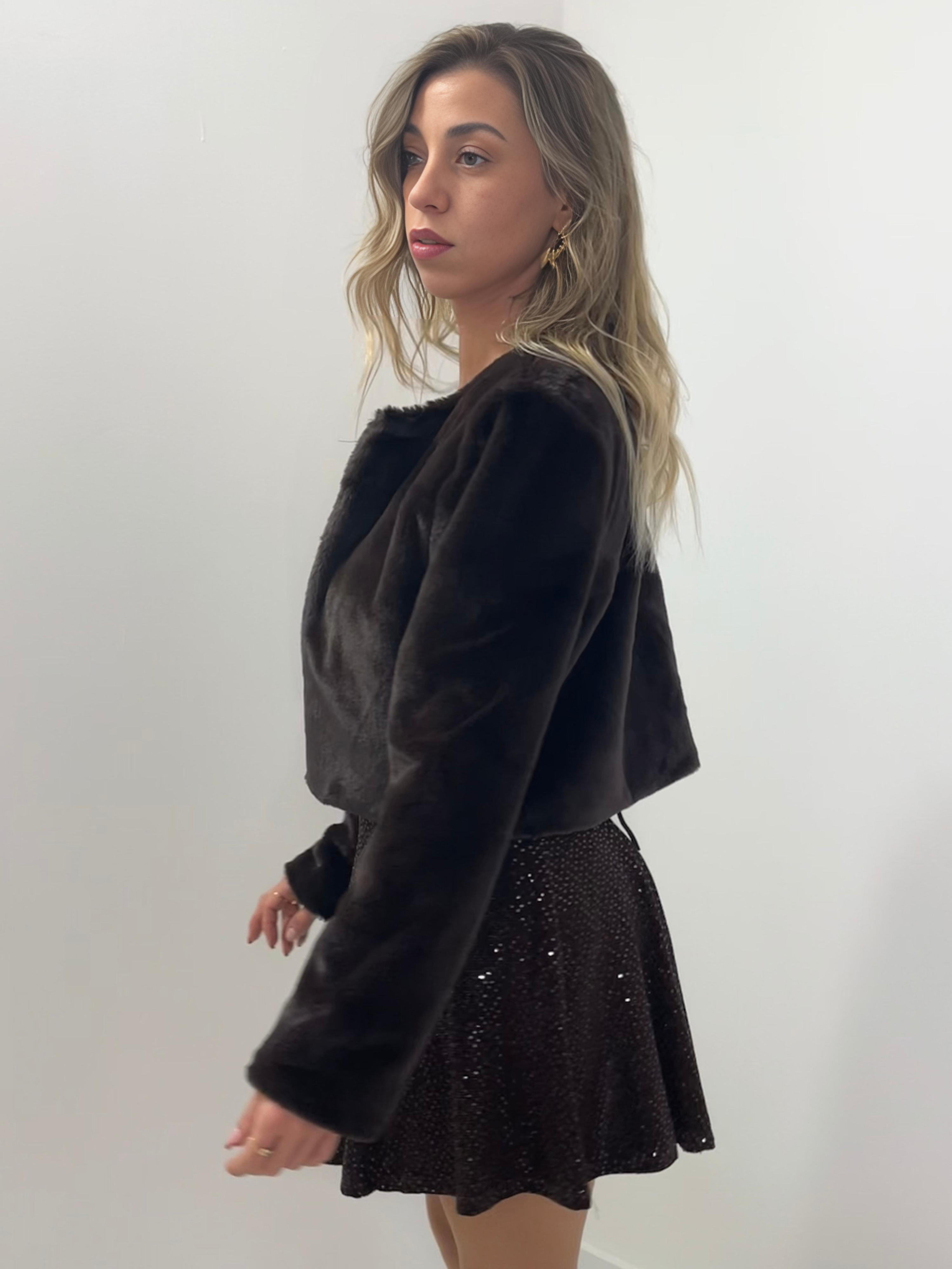 ABRIGO VELVET MARRÓN