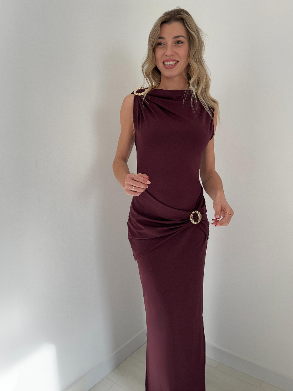 VESTIDO ATENEA BURDEO