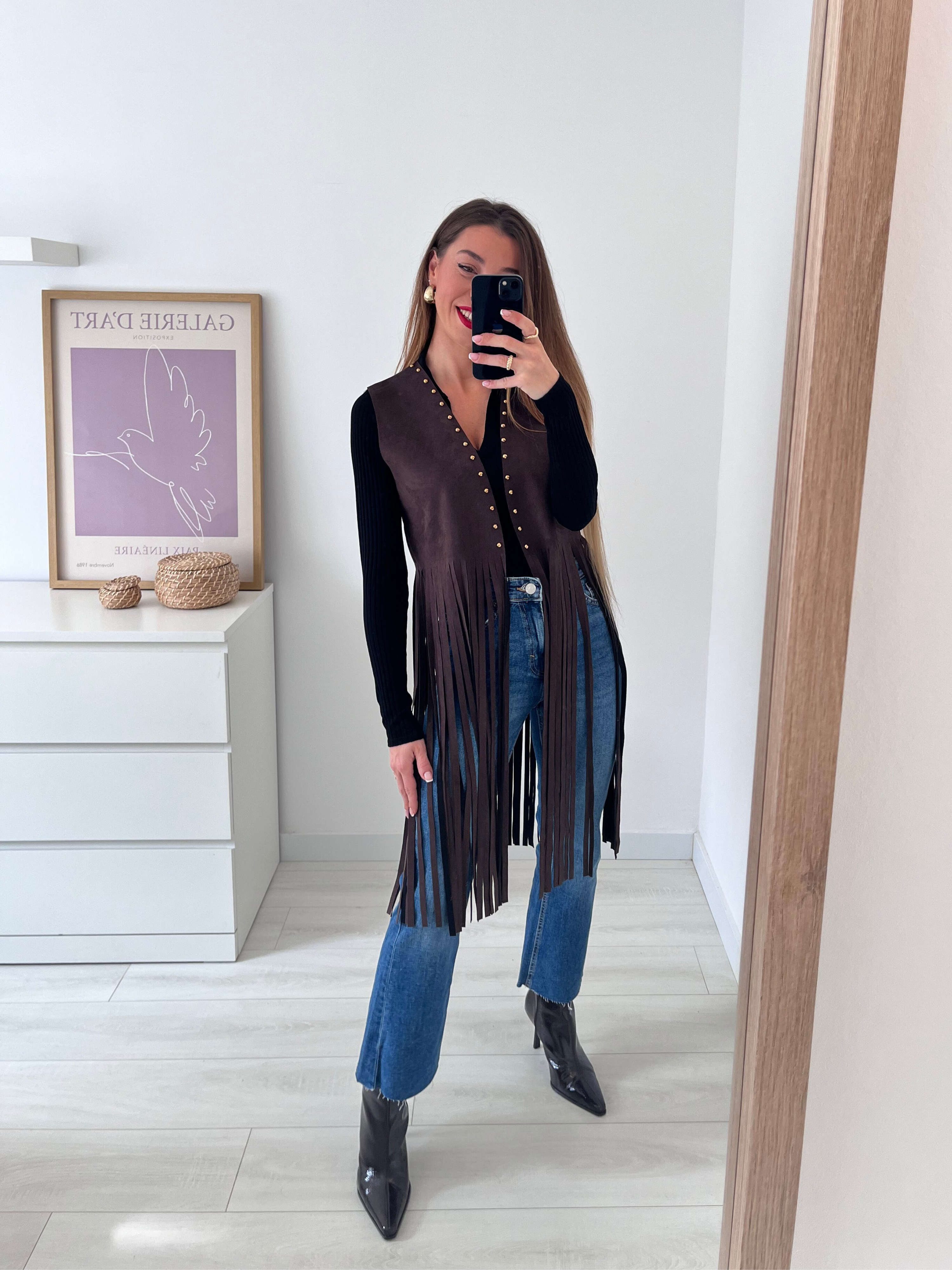 CHALECO GAIA CON FLECOS