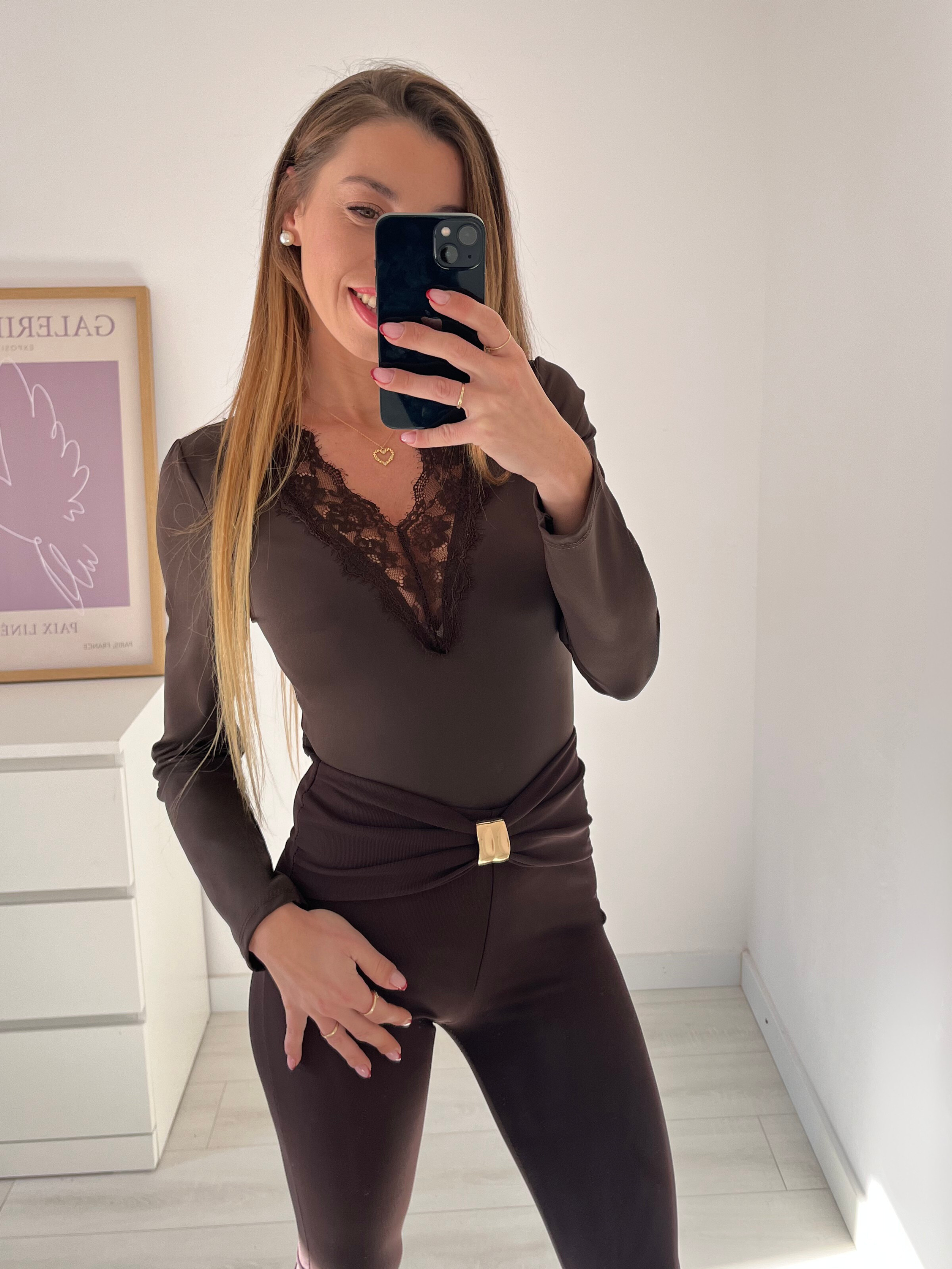 BODY MOLDEADOR SCUBA ENCAJE