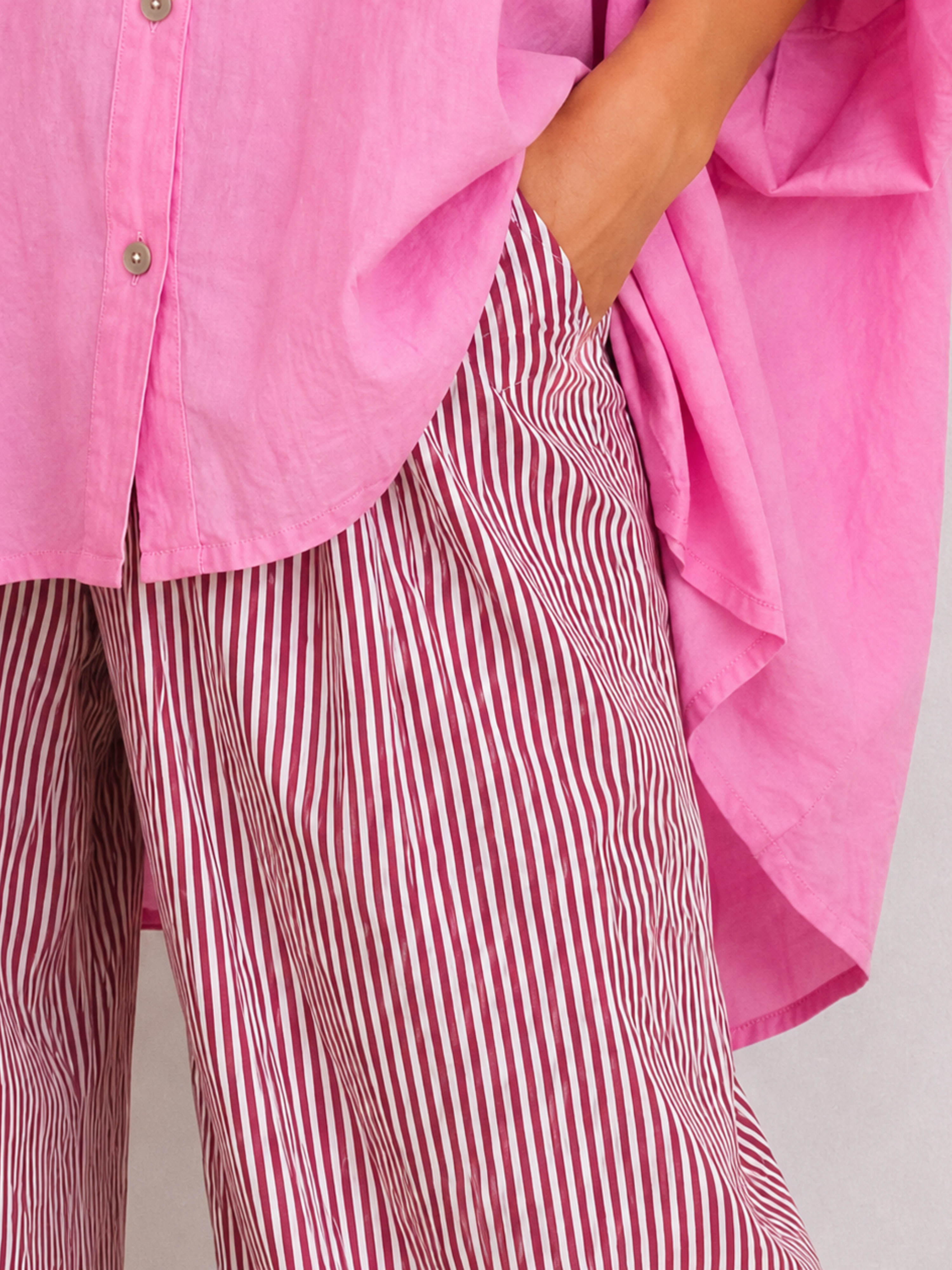 PANTALÓN LINO RAYA
