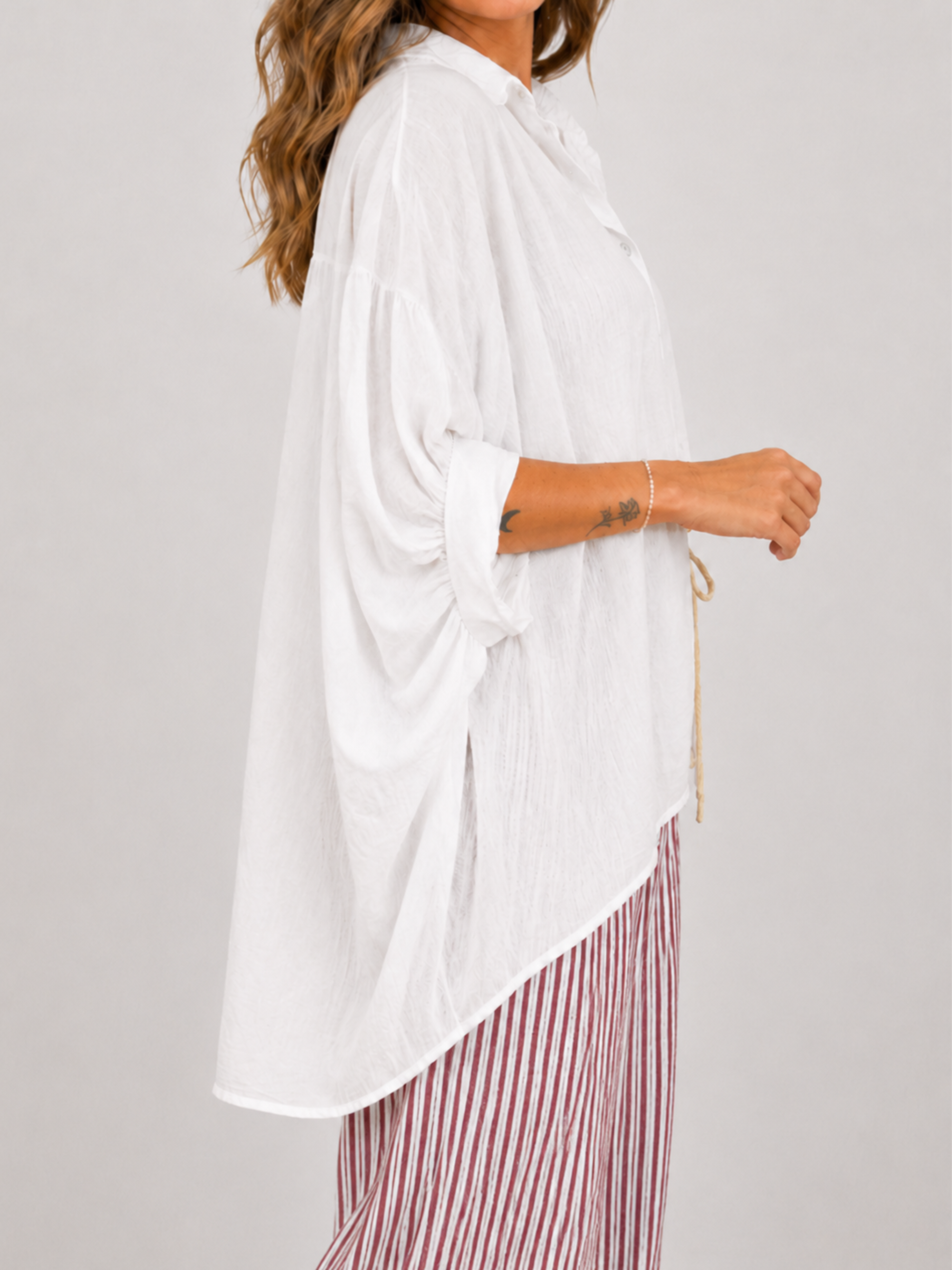 CAMISA CORTA ALGODÓN