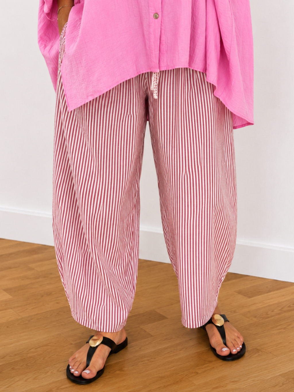 PANTALÓN LINO RAYA