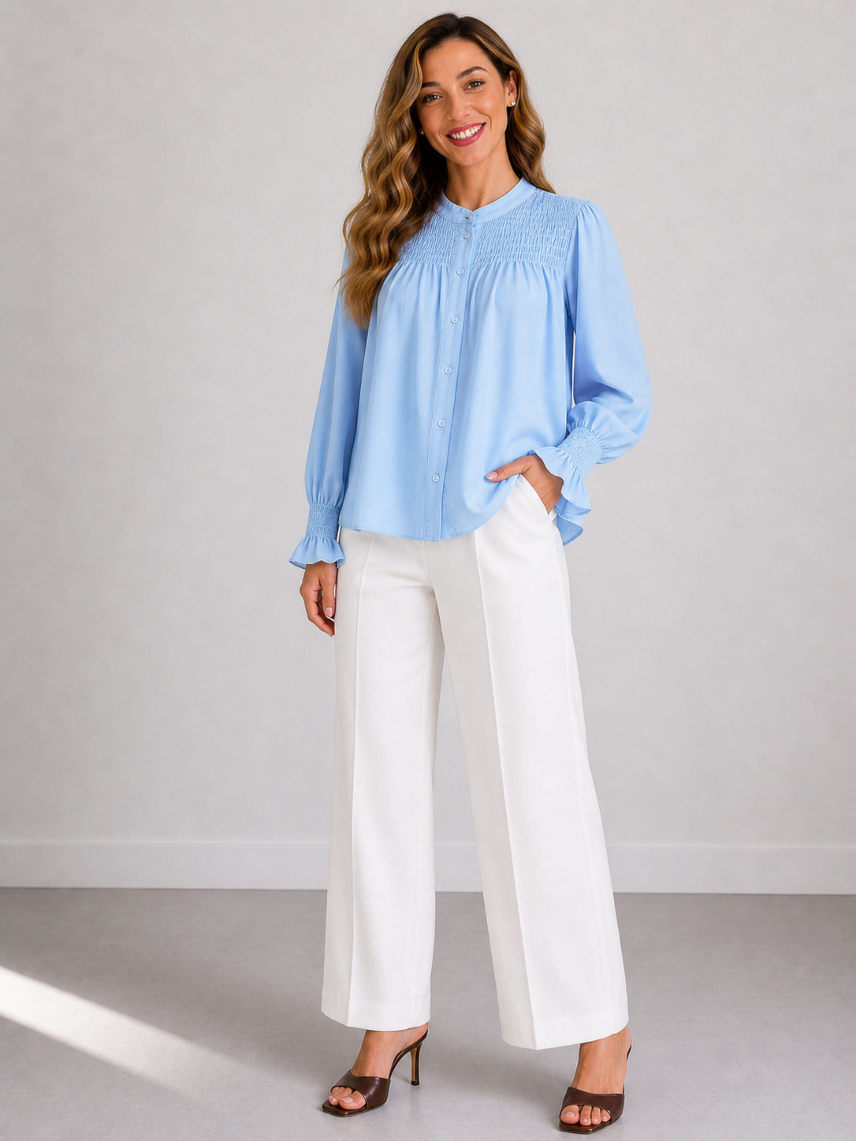 BLUSA FRUNCIDA BRISA