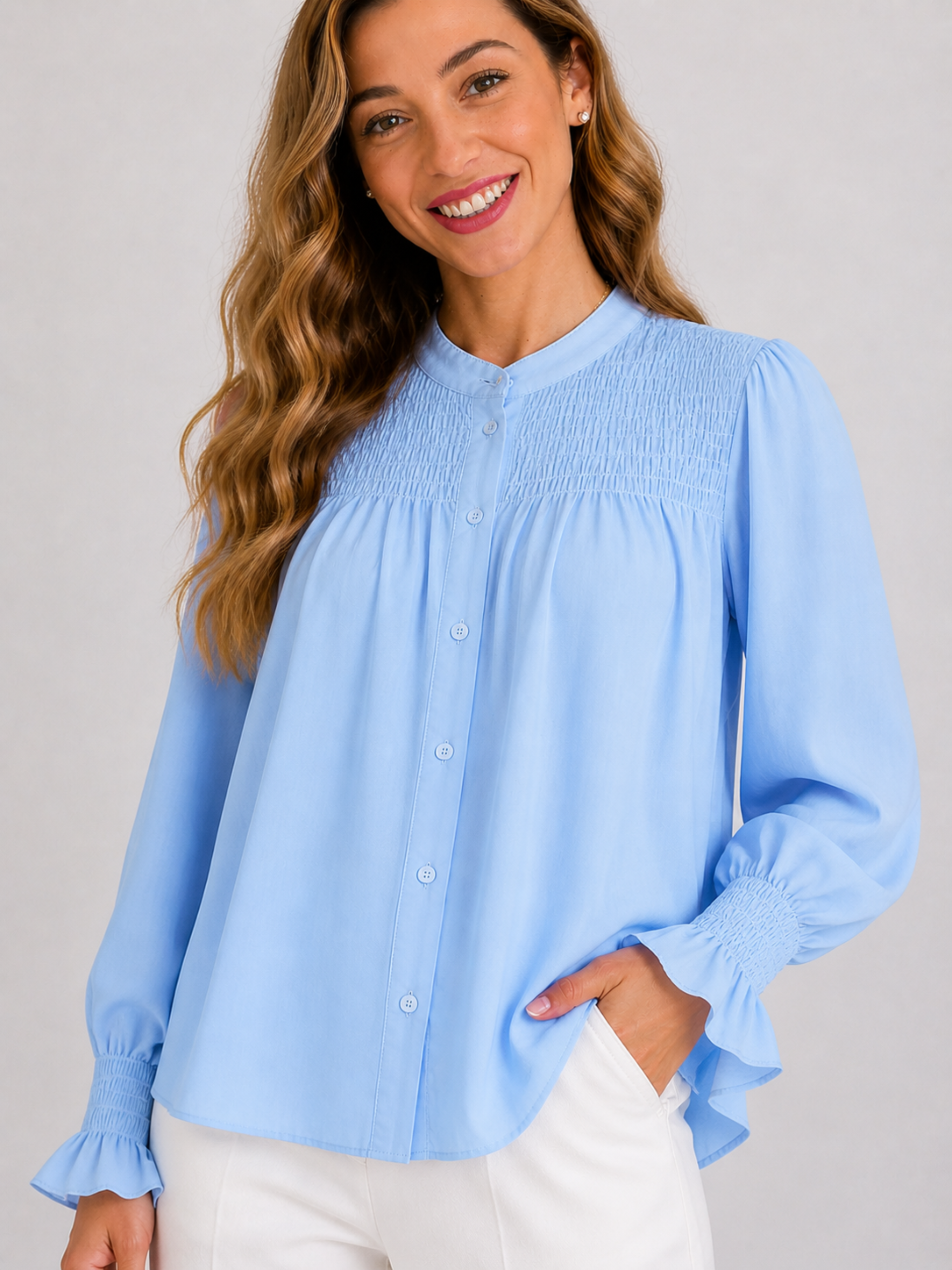 BLUSA FRUNCIDA BRISA