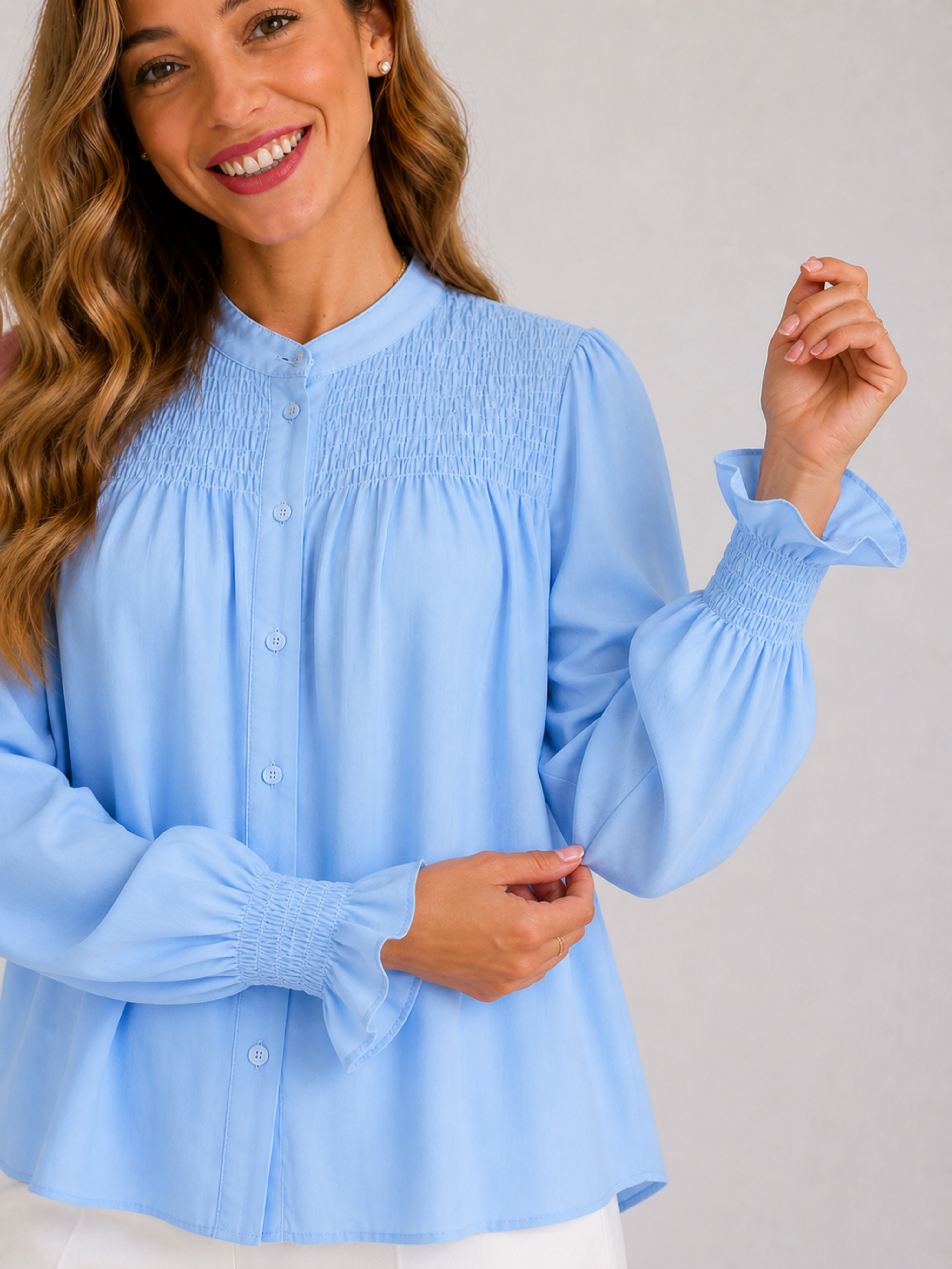 BLUSA FRUNCIDA BRISA