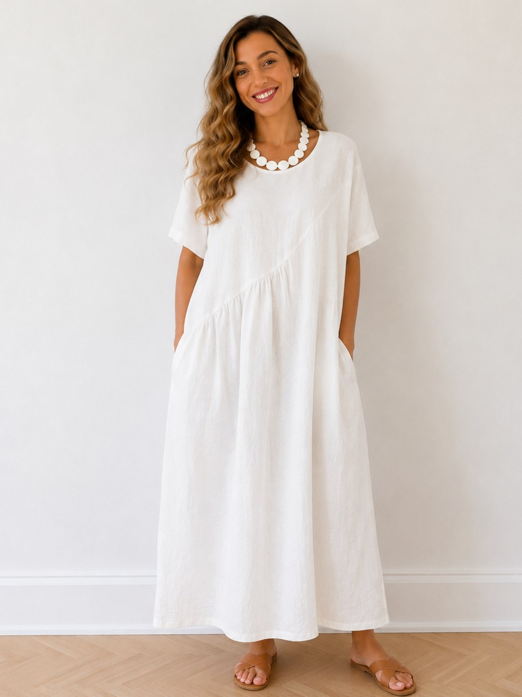 VESTIDO LINO SAHA